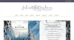 Desktop Screenshot of jolinapetersheim.com